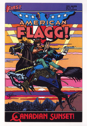 American Flagg! Vol 1 15 High Grade (1984)