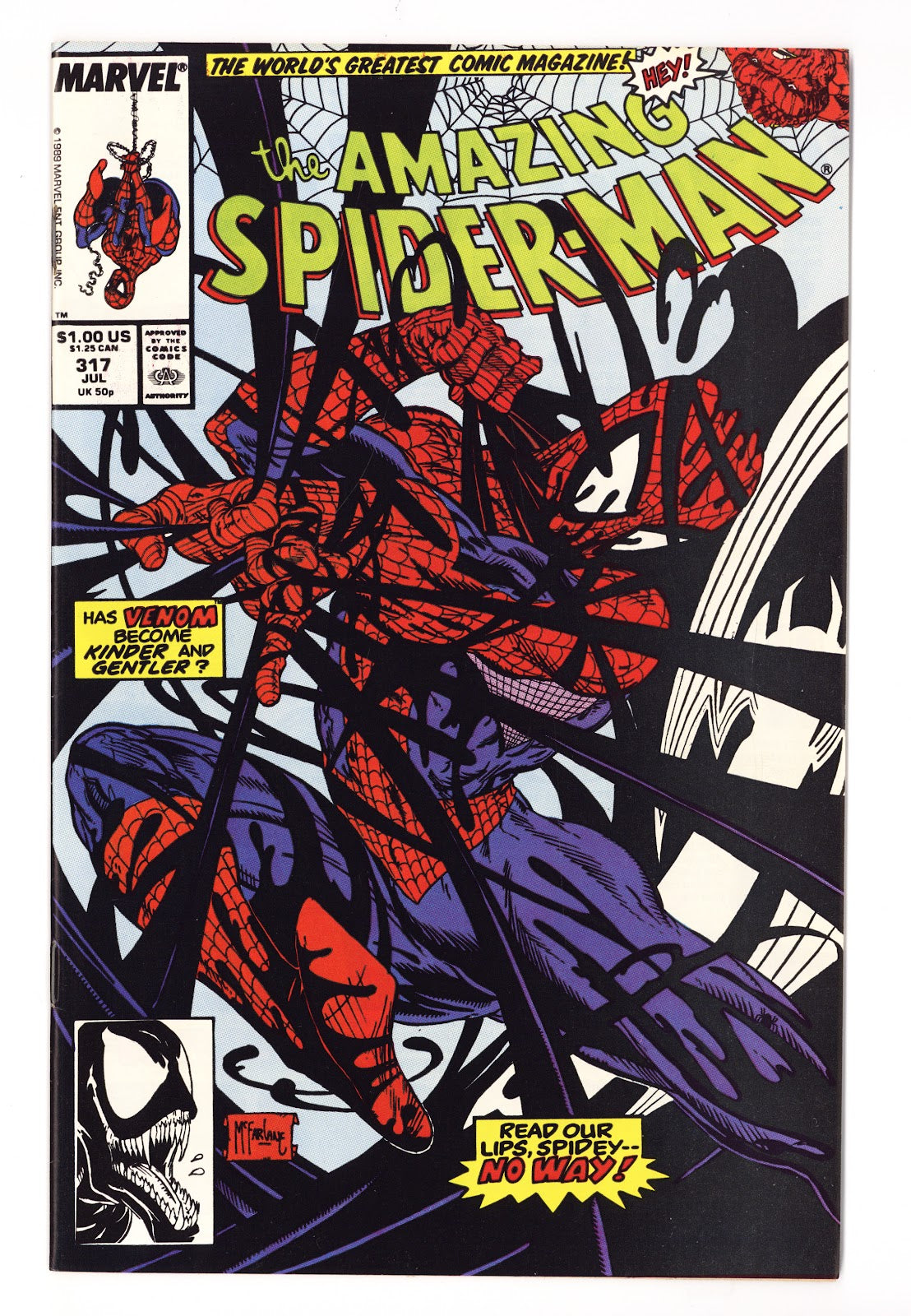 The Amazing Spider-Man Vol 1 317 VF/NM (9.0) (1989)  