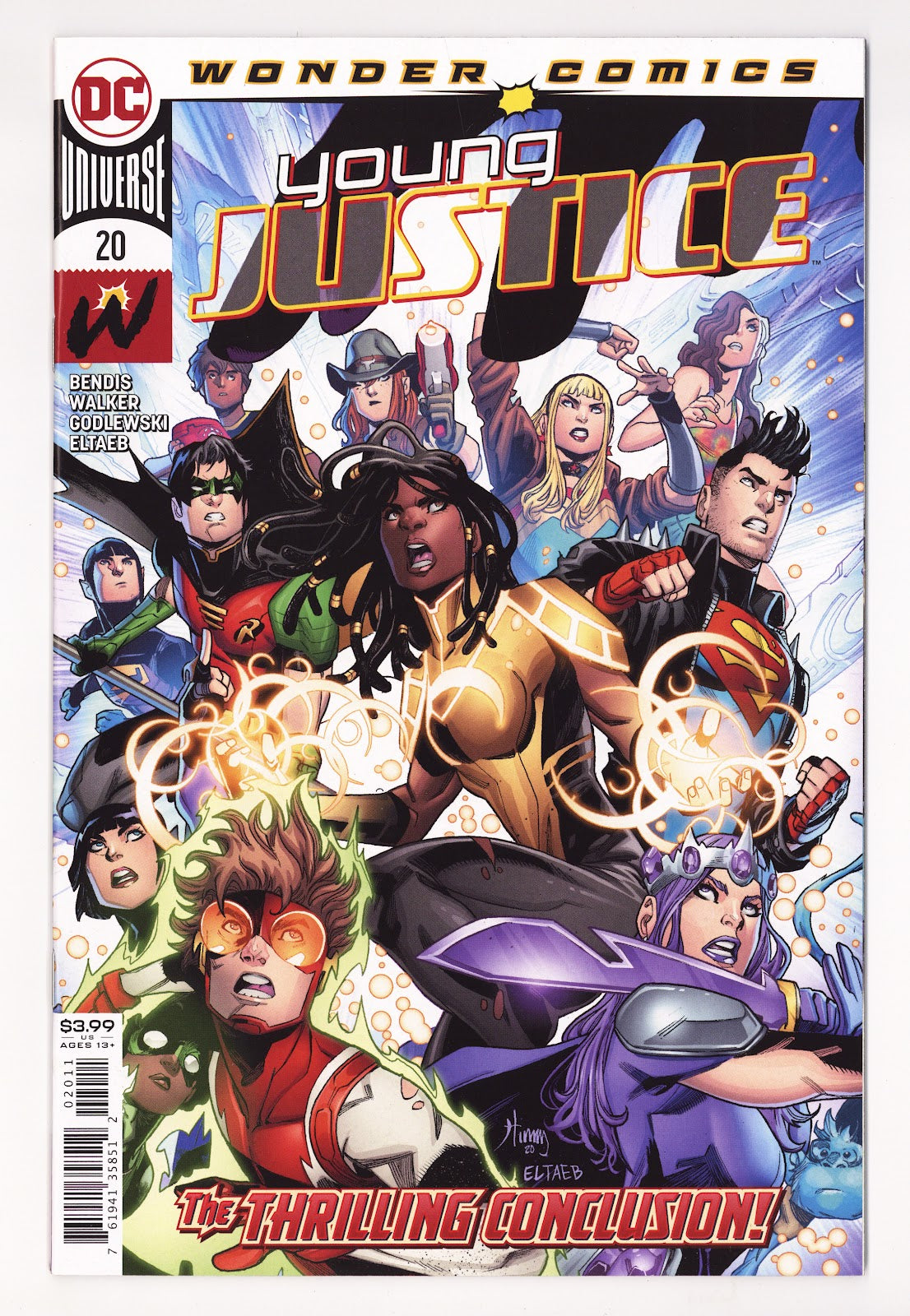 Young Justice Vol 3 20 High Grade (2021) 