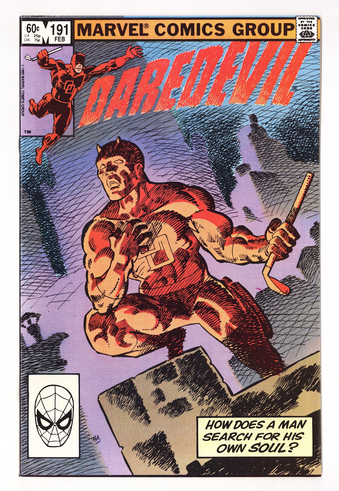 Daredevil Vol 1 191 High Grade (1983) 