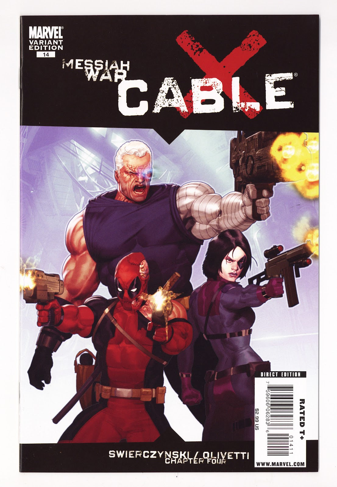 Cable Vol 2 14  High Grade   (2009) Olivetti   Variant  