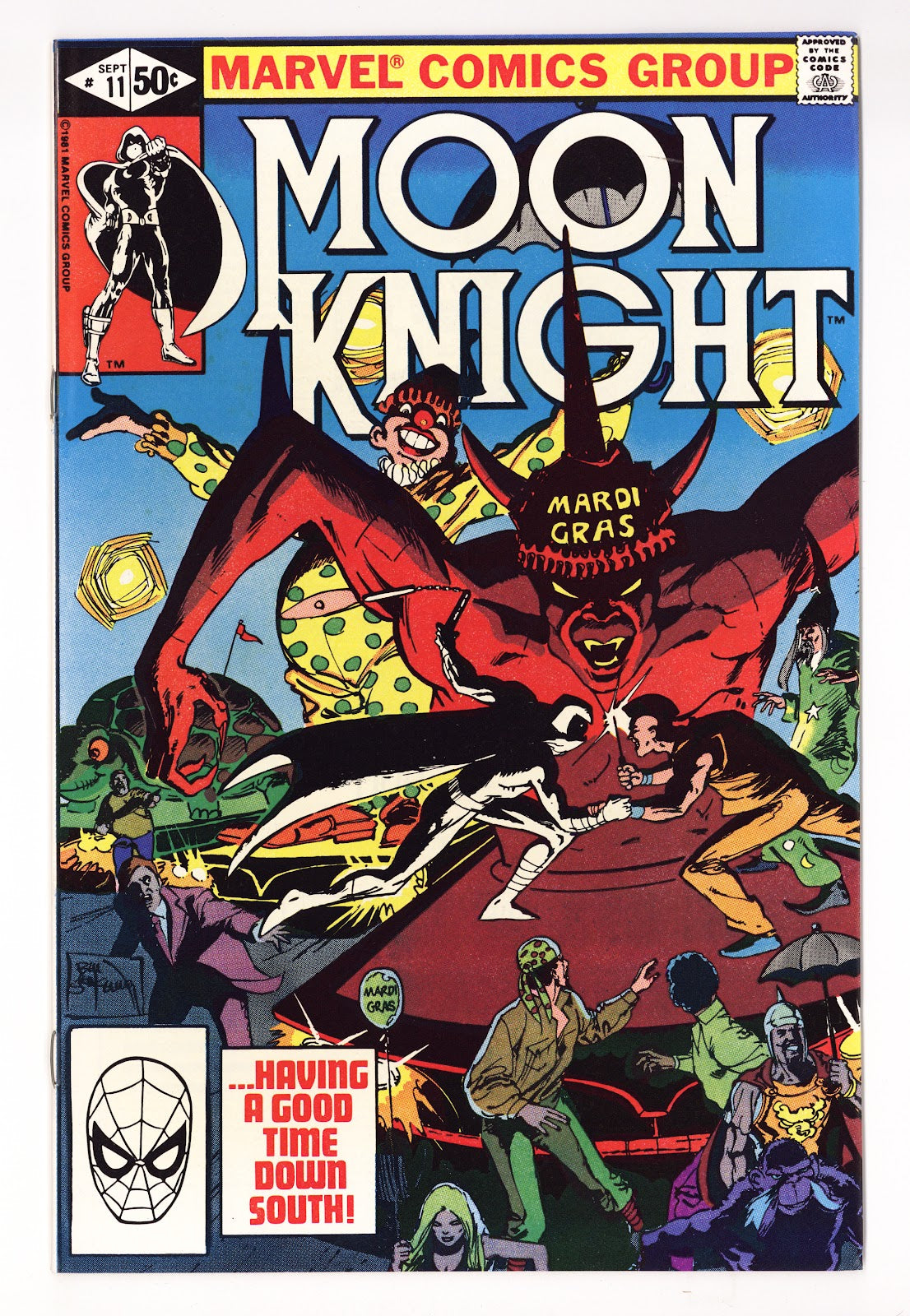 Moon Knight Vol 1 11 NM- (9.2) (1981) 