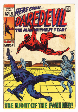 Daredevil Vol 1 52  VG- (3.5)   (1969)