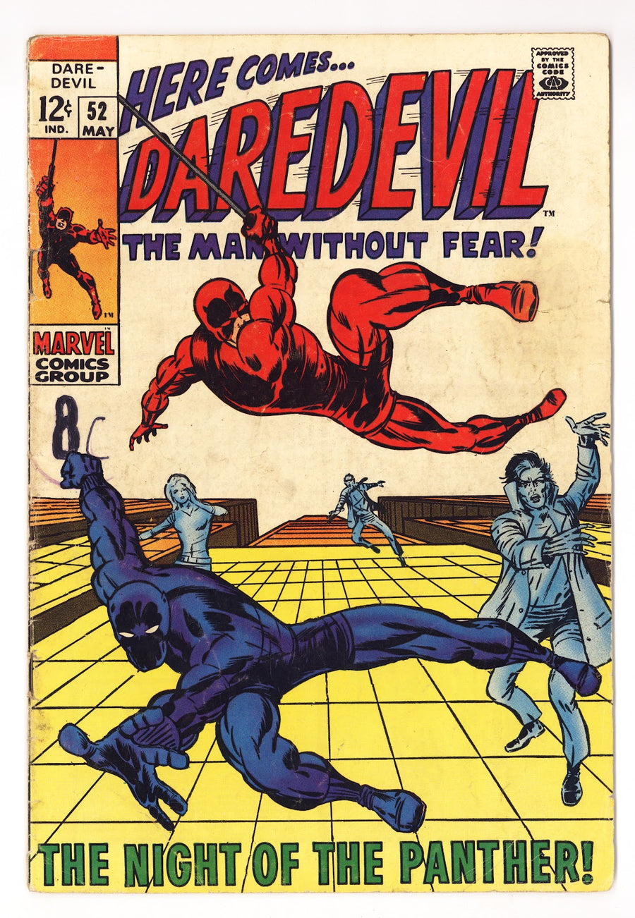 Daredevil Vol 1 52  VG- (3.5)   (1969)