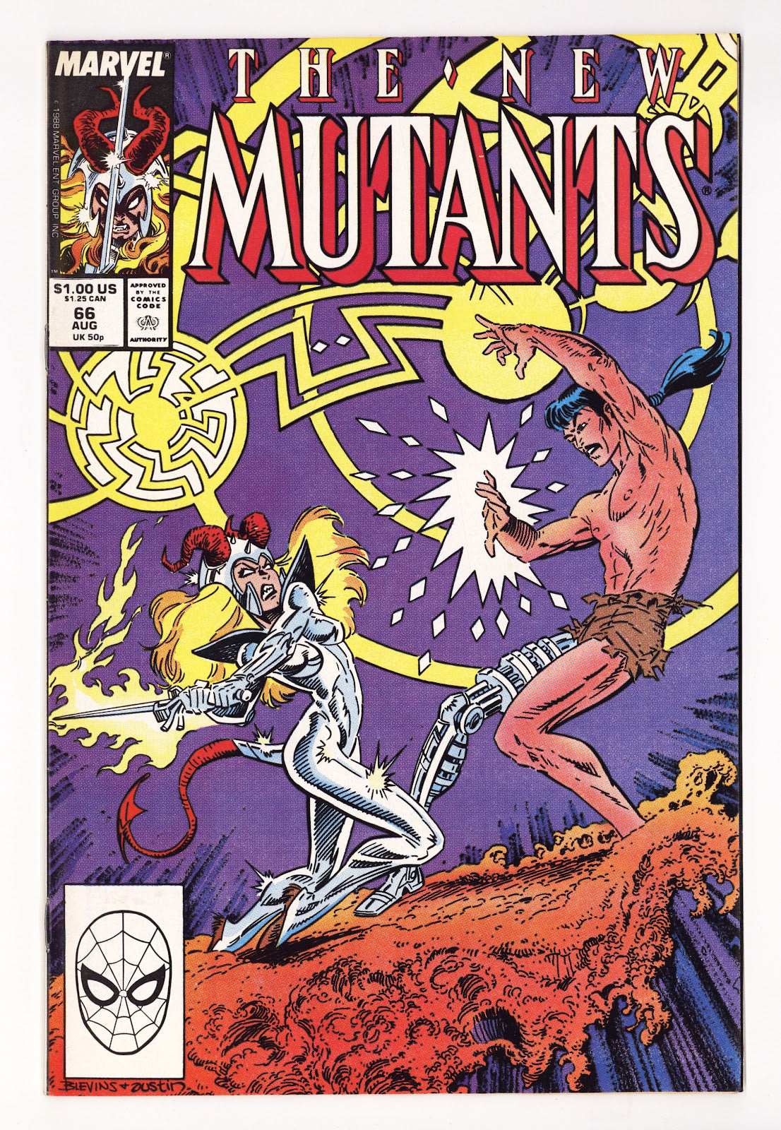 The New Mutants Vol 1 66 High Grade (1988) Direct 
