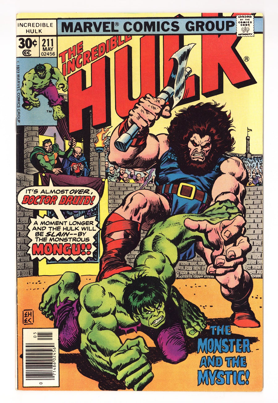 The Incredible Hulk Vol 1 211  Mid Grade   (1977)     