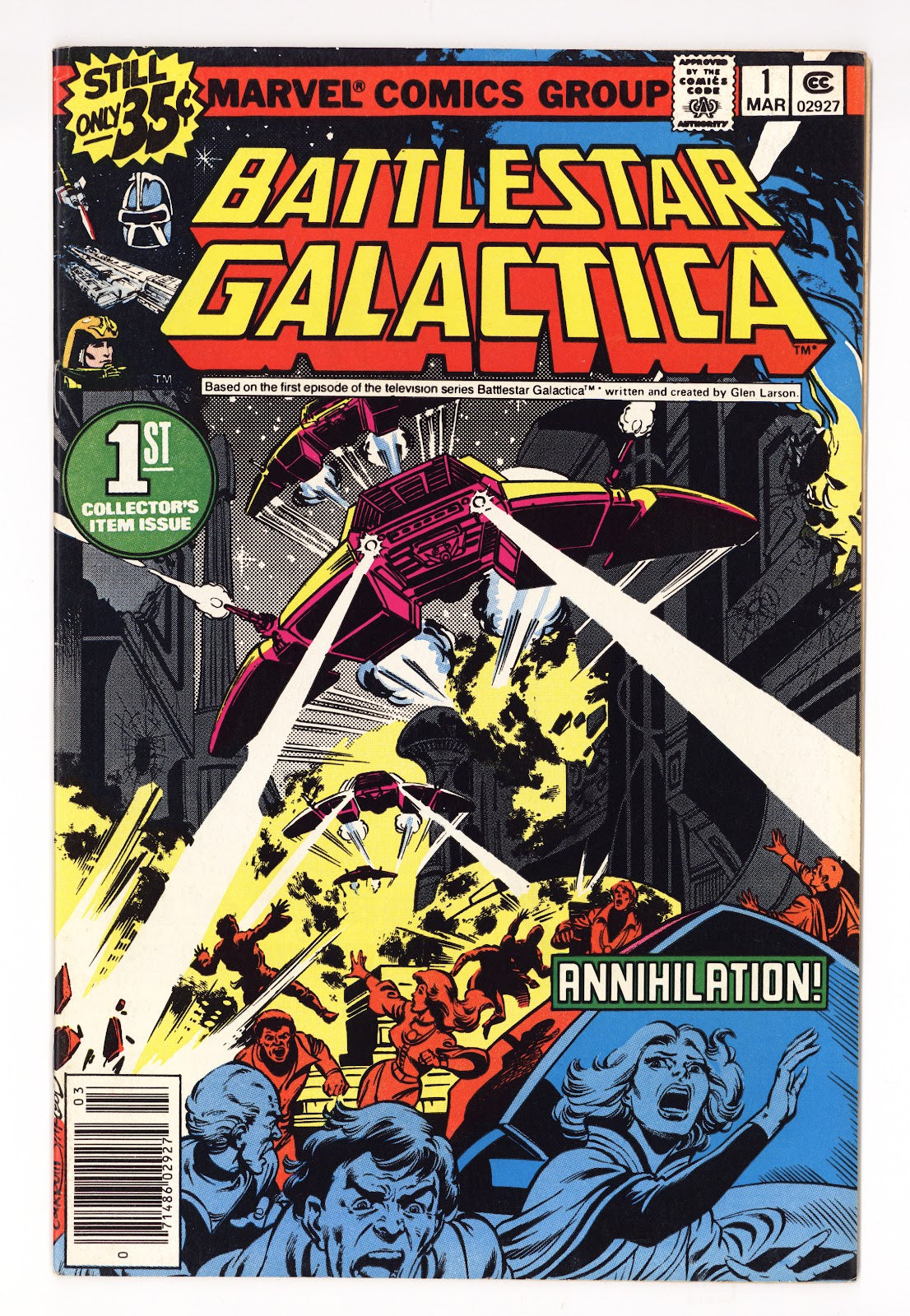 Battlestar Galactica Vol 1 1 Mid Grade (1979) 