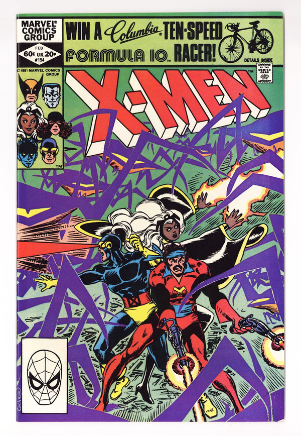 The Uncanny X-Men Vol 1 154 VF+ (8.5) (1982)