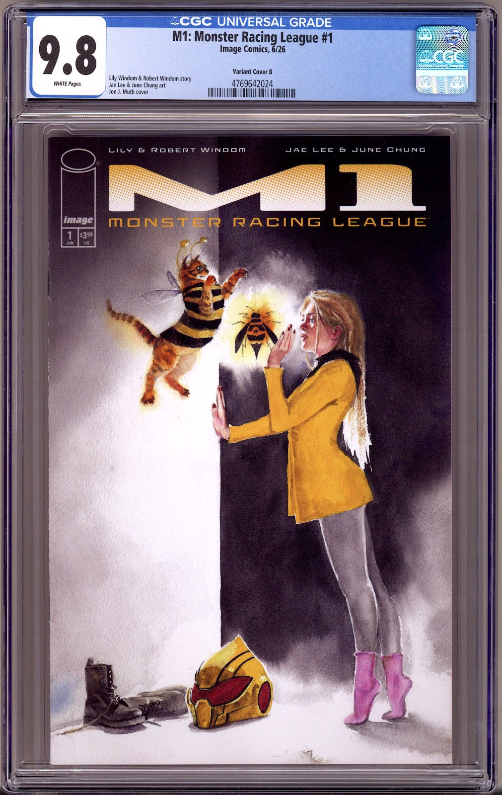 M1 Monster Racing League   1 CGC 9.8 (NM/M)   (2026) Muth   Variant  