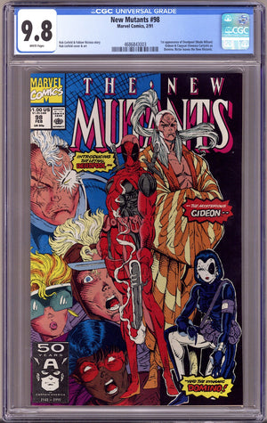 The New Mutants Vol 1 98 CGC 9.8 (NM/M)   (1991)