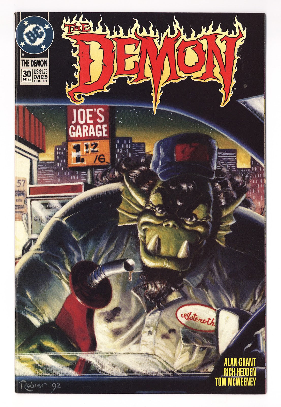 The Demon Vol 3 30  High Grade   (1992)     