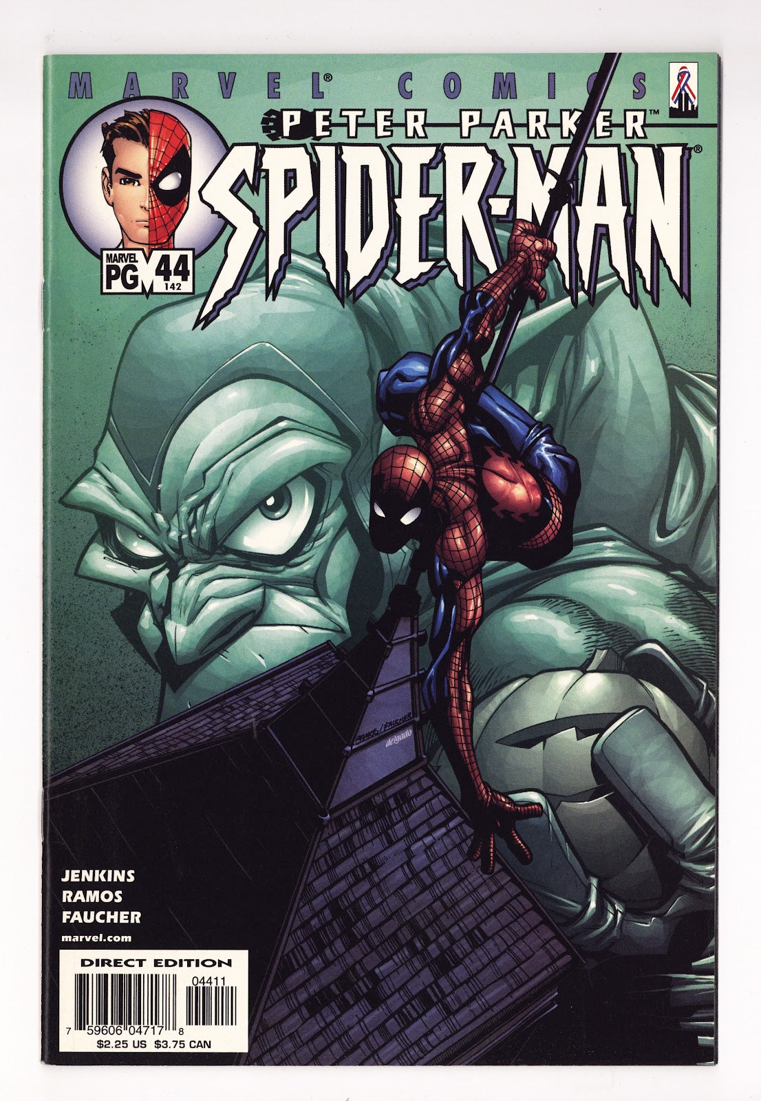 Peter Parker: Spider-Man 44 (142) High Grade (2002) Direct Edition 