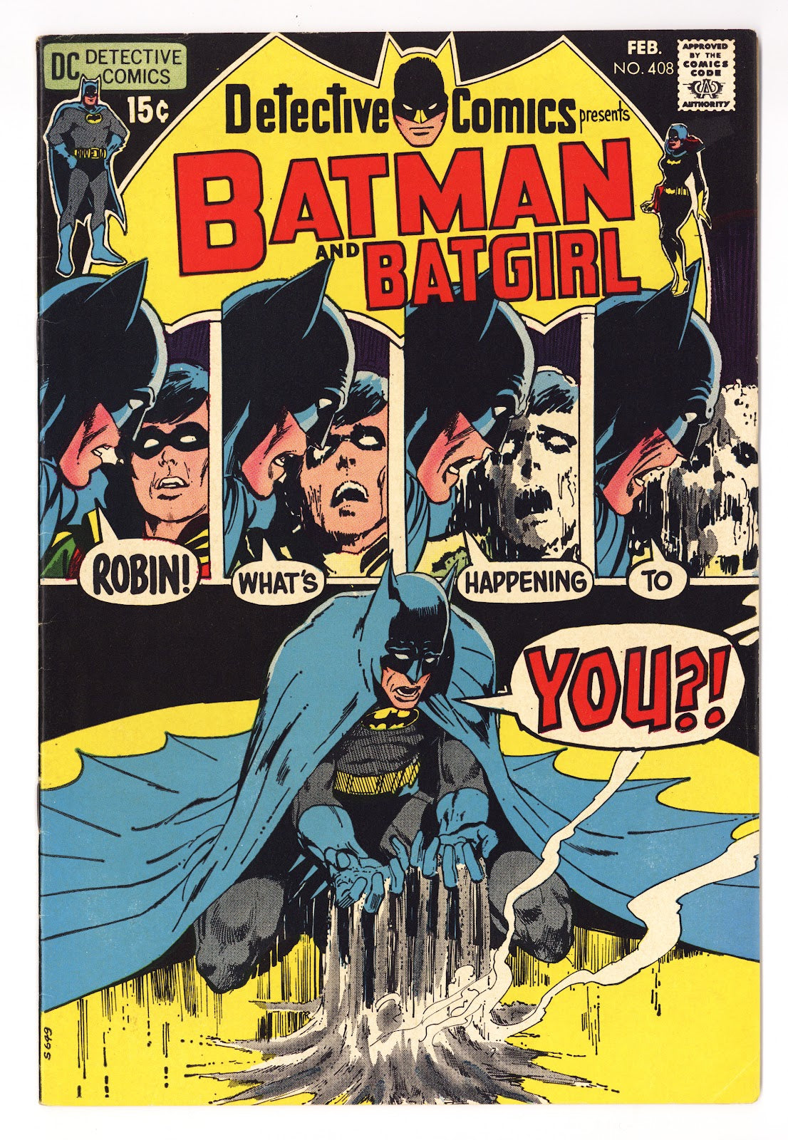 Detective Comics Vol 1 408  VF- (7.5)   (1971)     