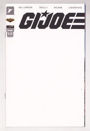 G.I. Joe 25 Sketch Blank Variant (2026)