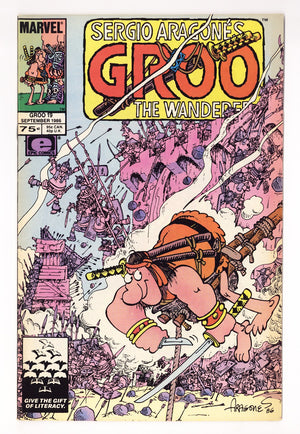 Sergio Aragones Groo the Wanderer Vol 2 19  Mid Grade   (1986)