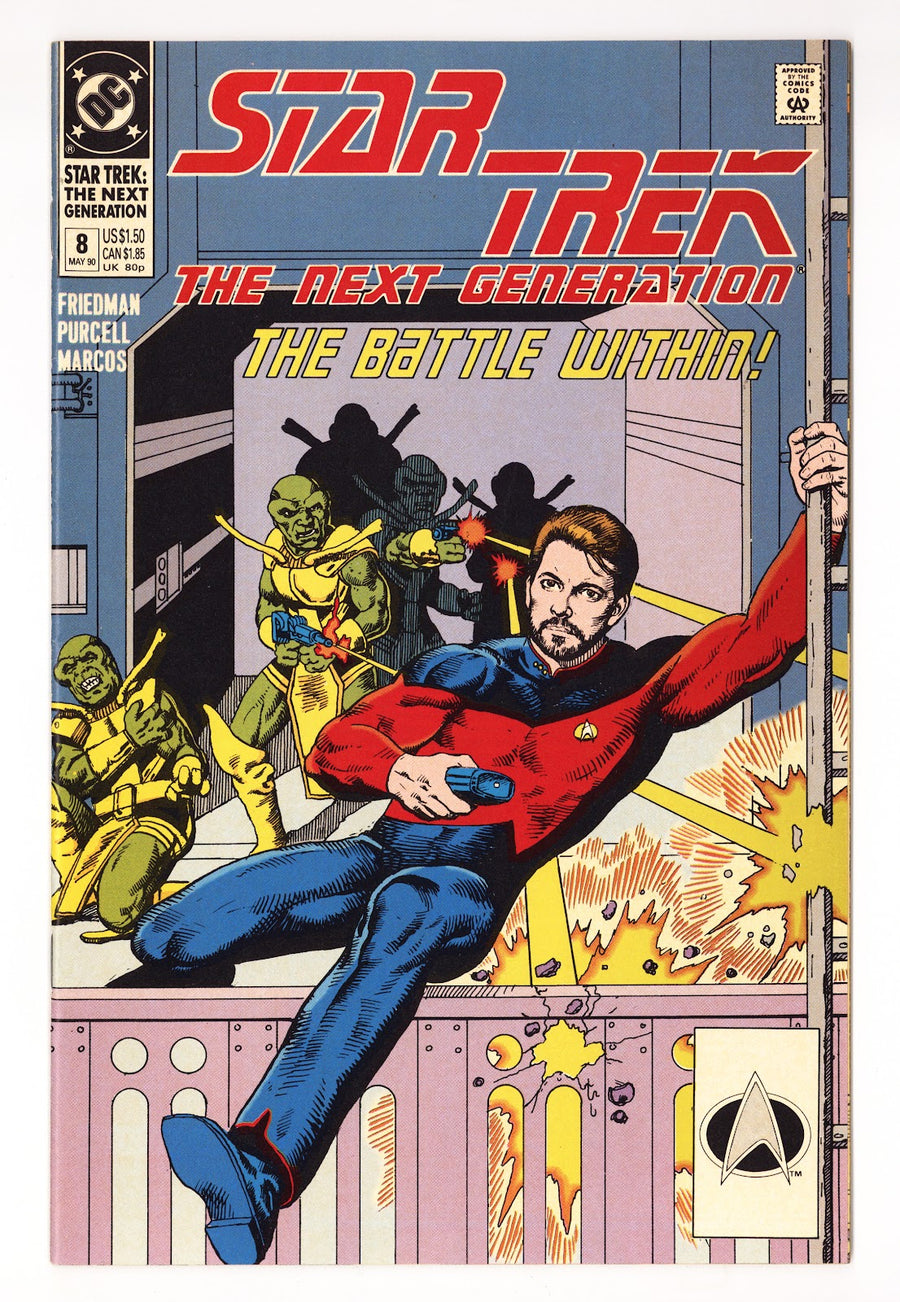Star Trek: The Next Generation Vol 2 8  Mid Grade   (1990)