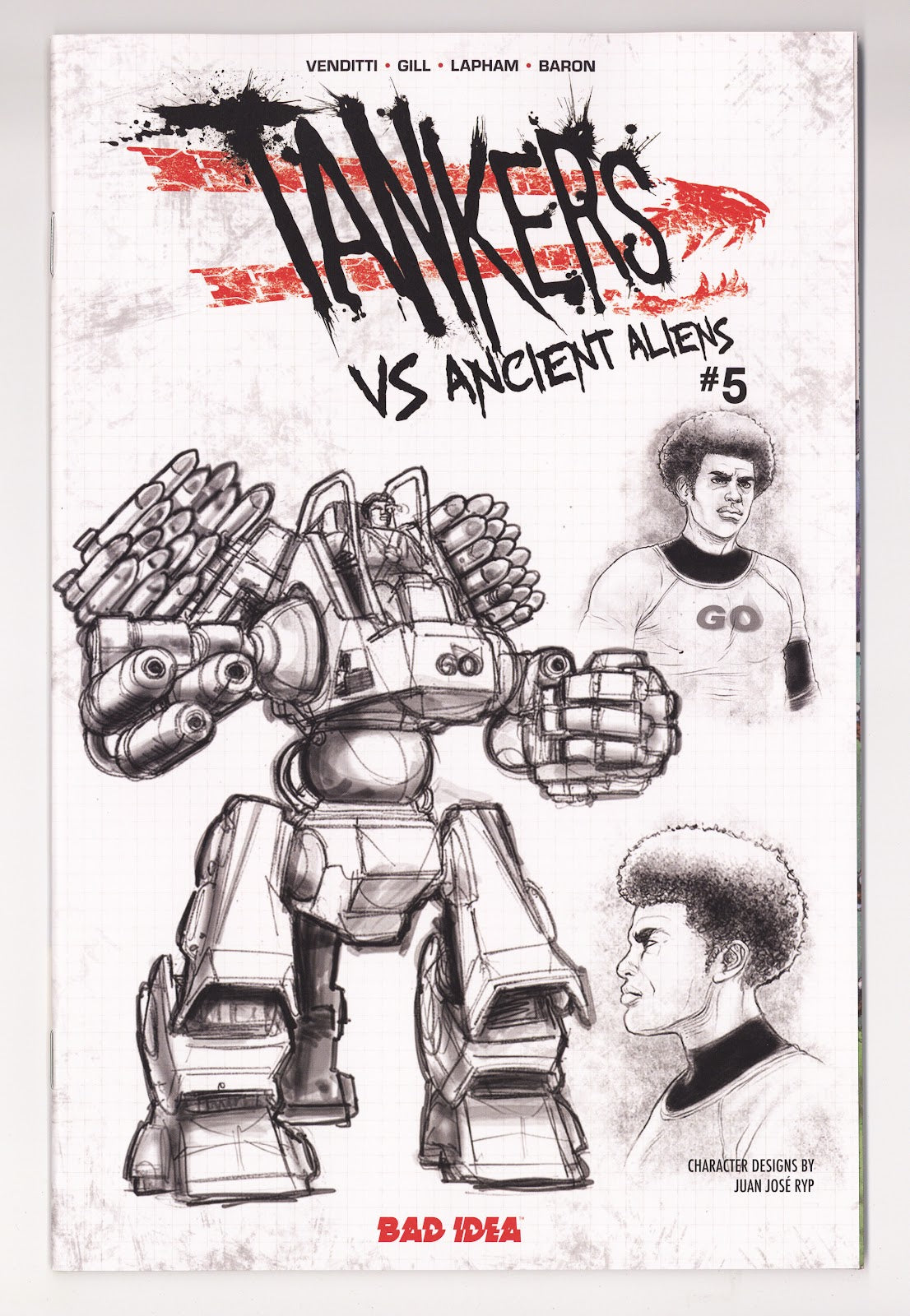 Tankers vs Ancient Aliens #5 (2026) Design Variant