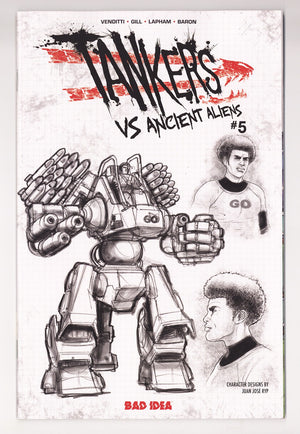 Tankers vs Ancient Aliens #5 (2026) Design Variant
