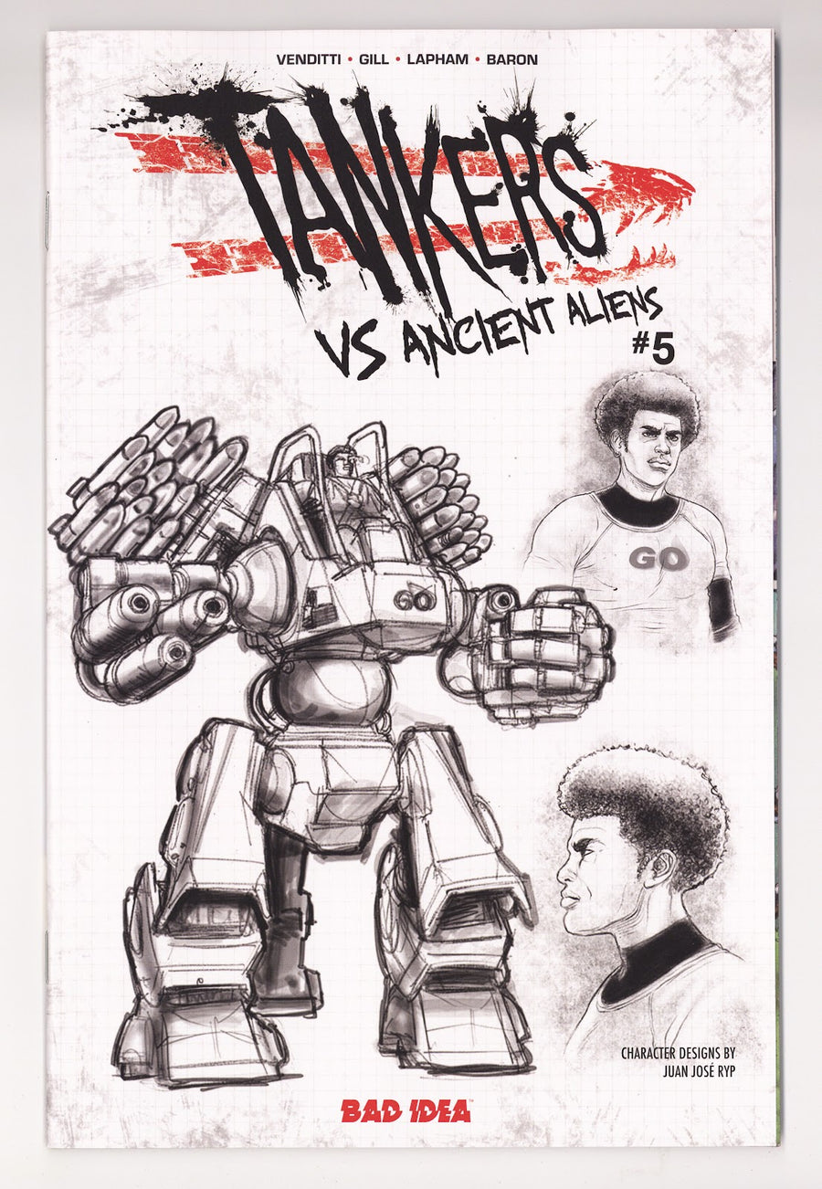 Tankers vs Ancient Aliens #5 (2026) Design Variant