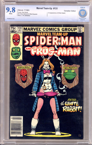 Marvel Team-Up Vol 1 131 CBCS 9.8 (NM/M)   (1983)   Canadian Price Variant