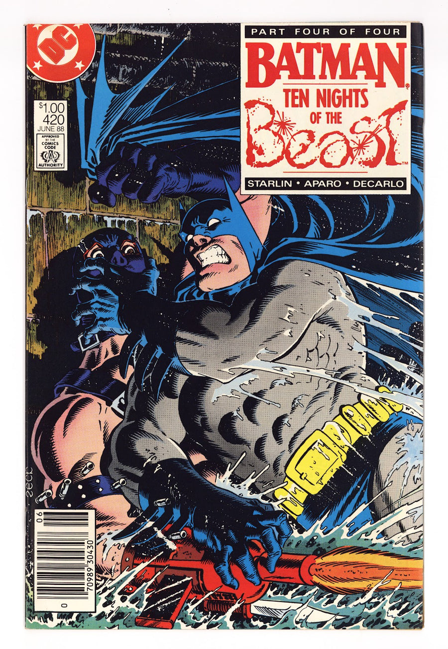 Batman Vol 1 420  VF+ (8.5)   (1988)   Canadian  