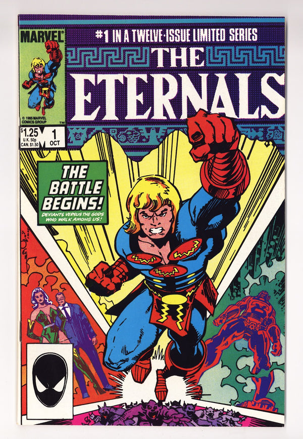Eternals Vol 2 1  High Grade   (1985)   Direct