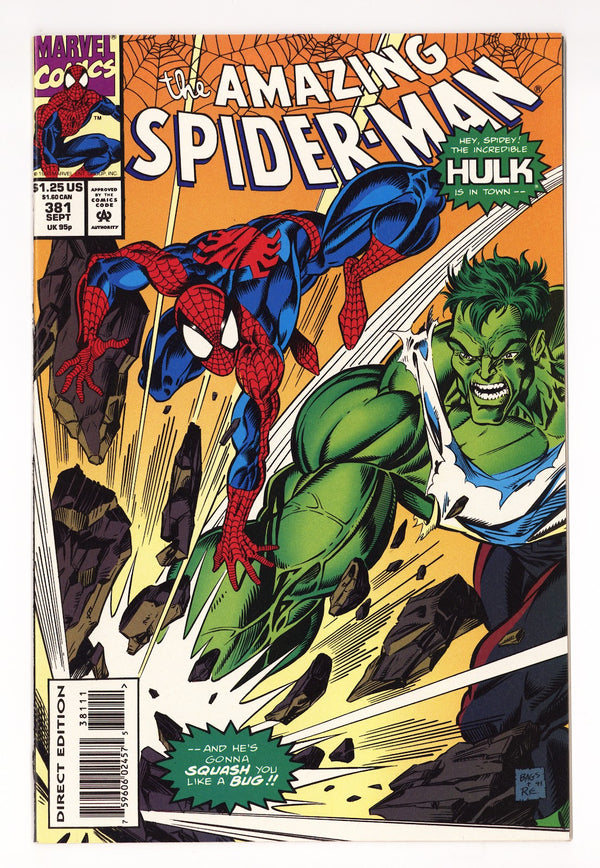 The Amazing Spider-Man Vol 1 381 Mid Grade (1993)