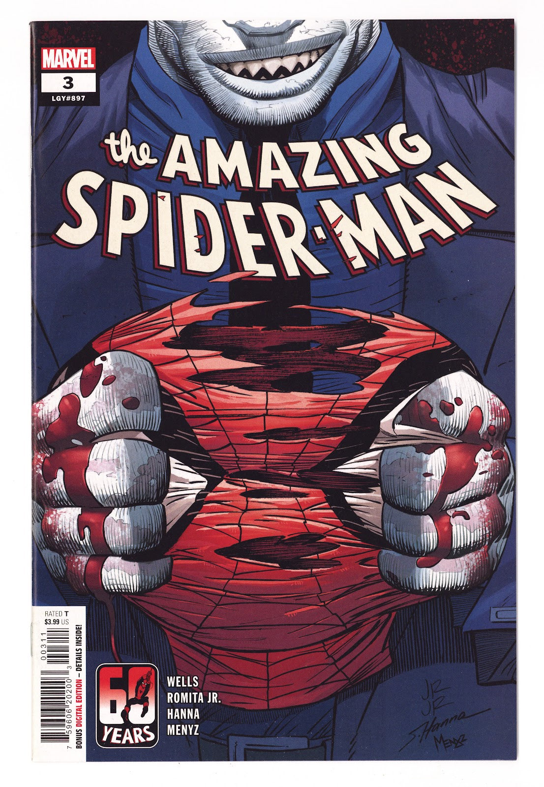 The Amazing Spider-Man Vol 6 3 (897) High Grade (2022) 