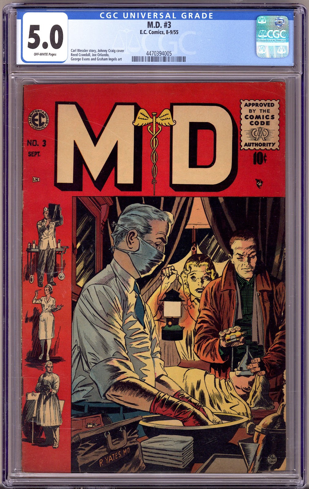M.D. 3 CGC 5.0 (VG/FN) (1955) 