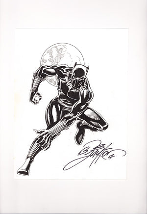 Bob Layton Black Panther Convention Sketch [nn] (2017)