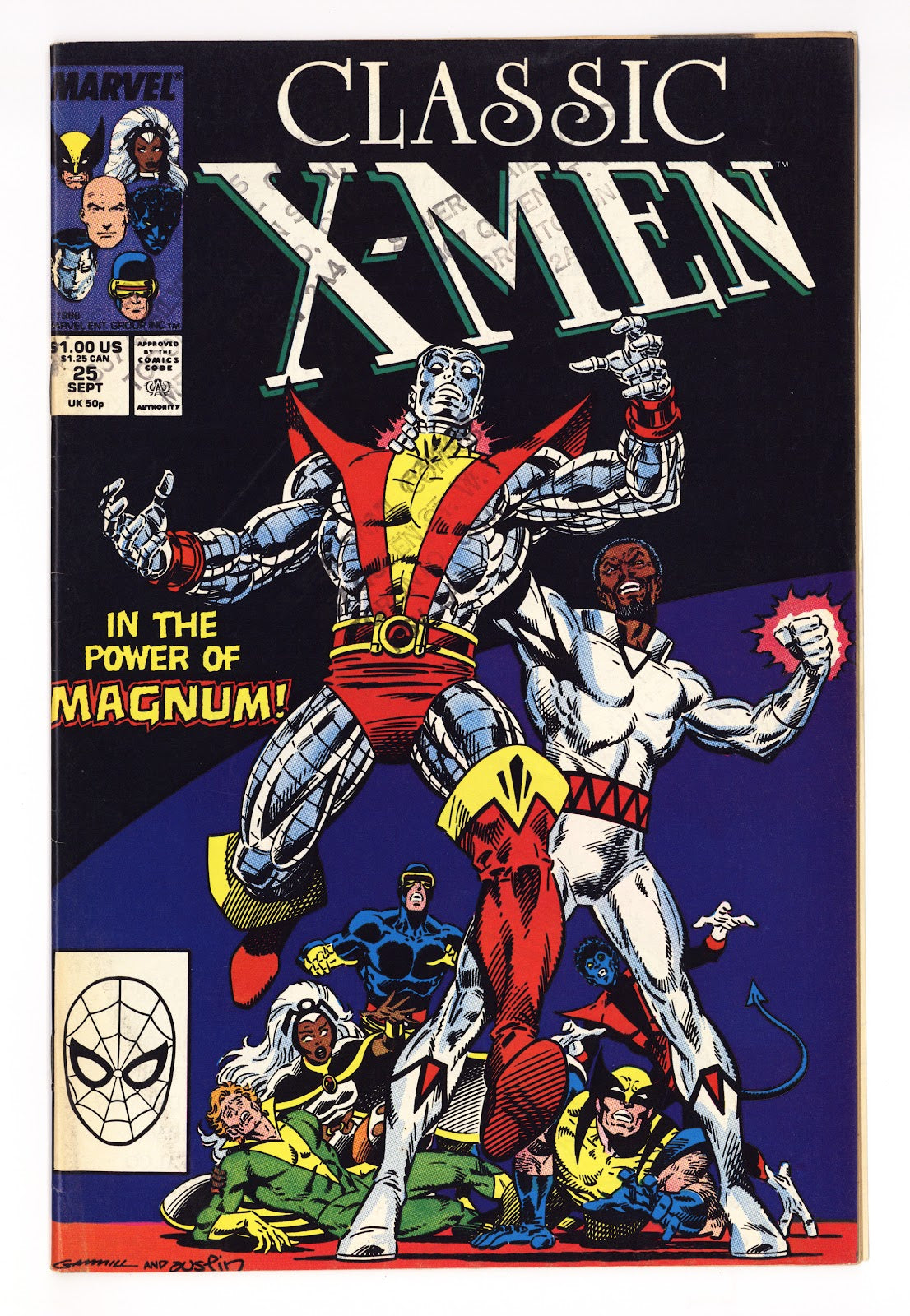 Classic X-Men 25 High Grade (1988) Direct 