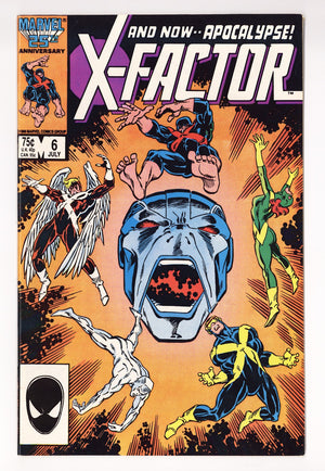 X-Factor Vol 1 6  VF/NM (9.0)   (1986)