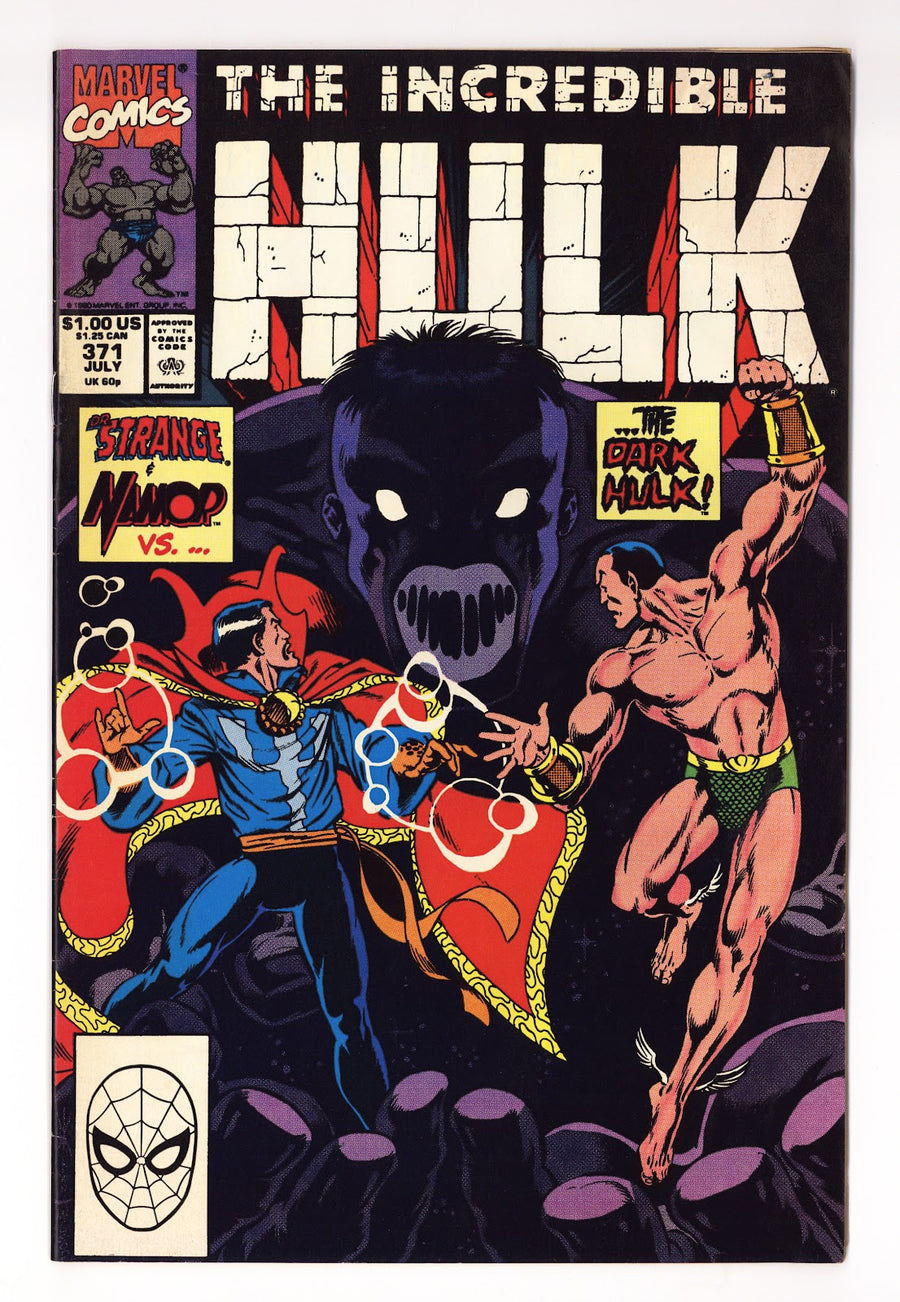 The Incredible Hulk Vol 1 371  Low Grade   (1990)     