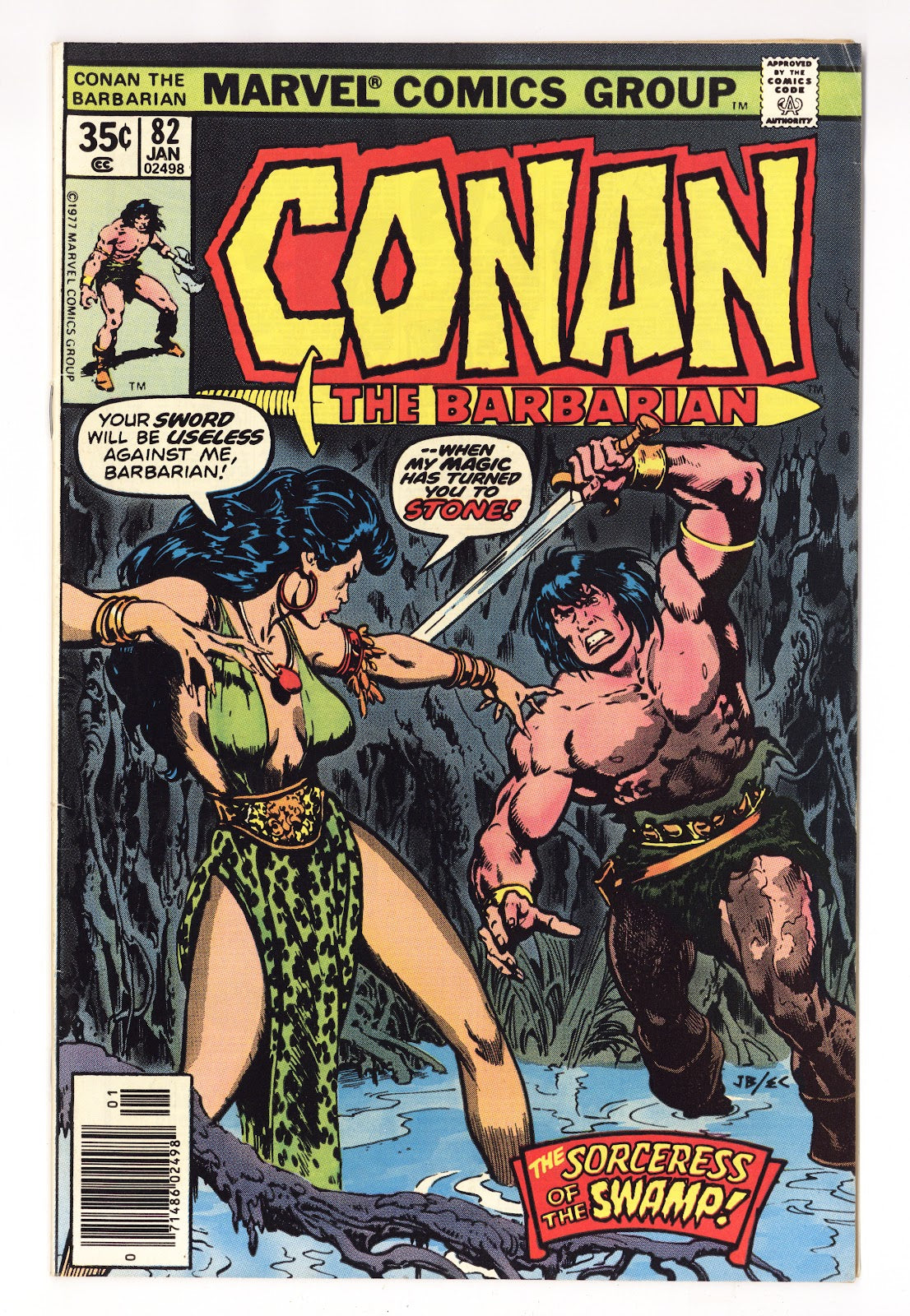 Conan the Barbarian Vol 1 82  Mid Grade   (1978)