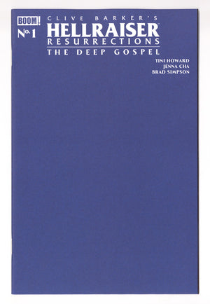 Hellraiser: Resurrections - The Deep Gospel  1   Sketch Blank Variant   (2026)