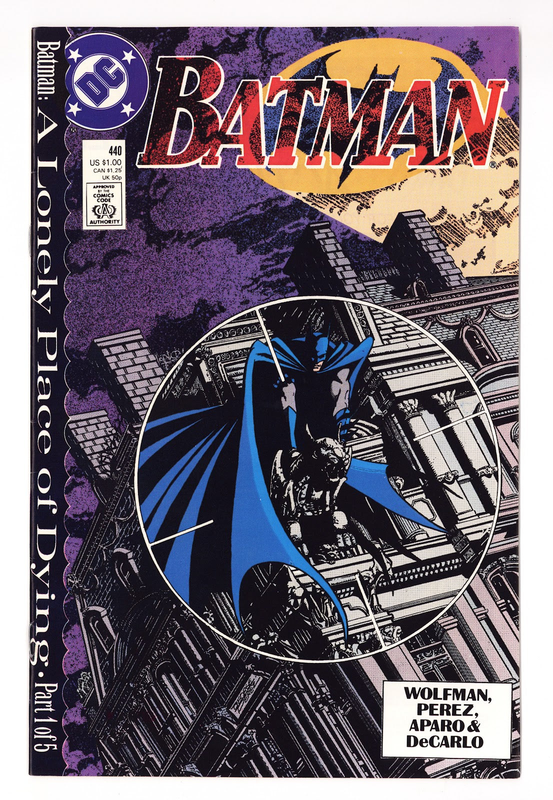 Batman Vol 1 440 High Grade (1989) Direct 