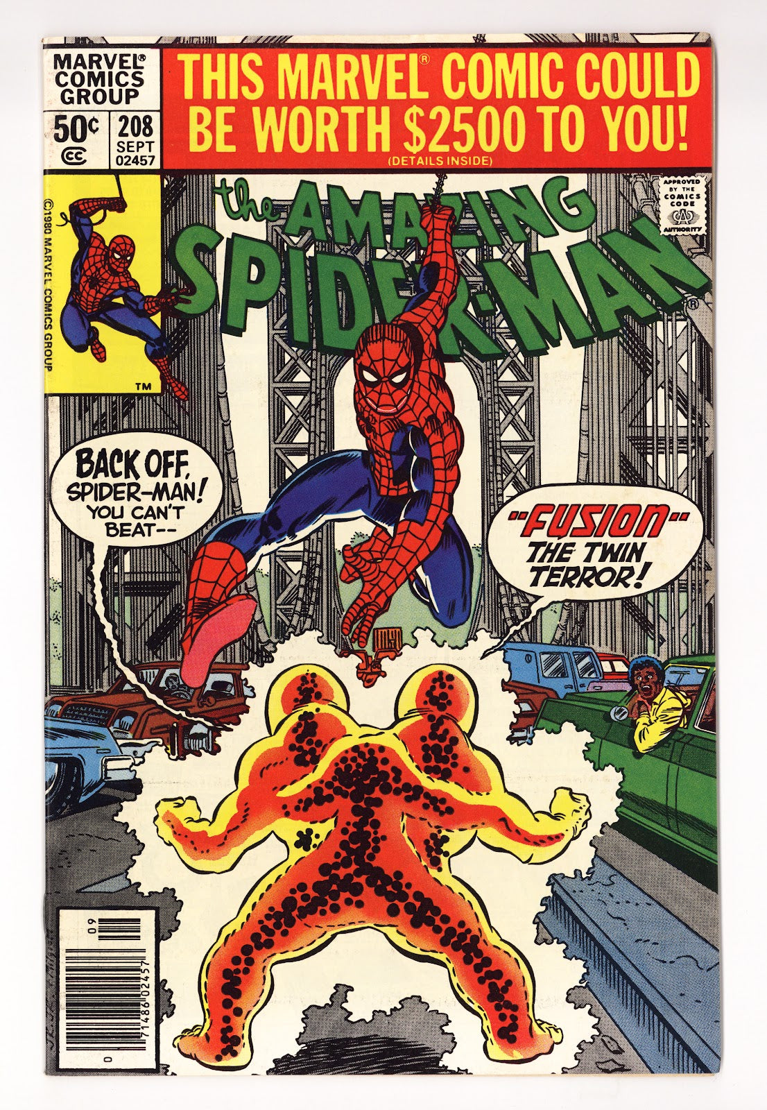 The Amazing Spider-Man Vol 1 208  VF (8.0)   (1980)   Newsstand