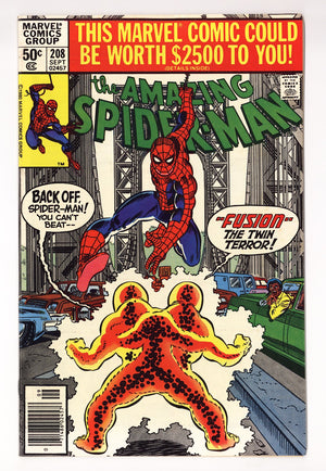 The Amazing Spider-Man Vol 1 208  VF (8.0)   (1980)   Newsstand