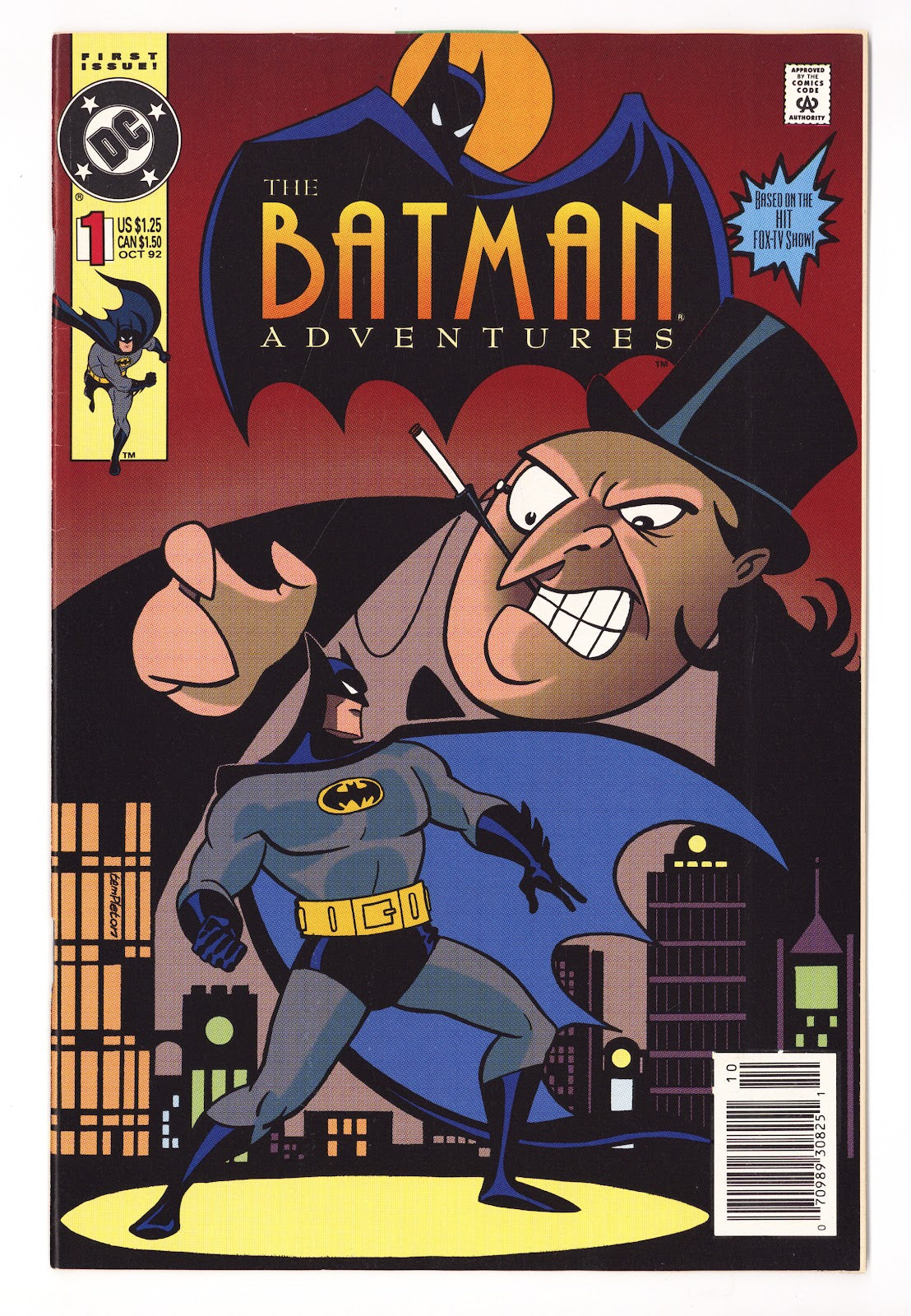 The Batman Adventures Vol 1 1 VF (8.0) (1992) Newsstand 