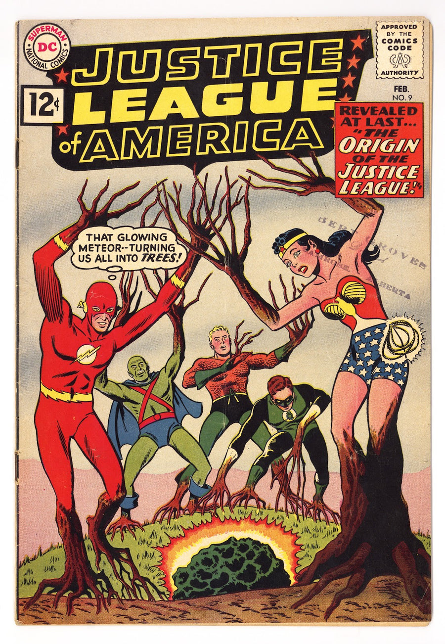 Justice League of America Vol 1 9  VG+ (4.5)   (1962)     