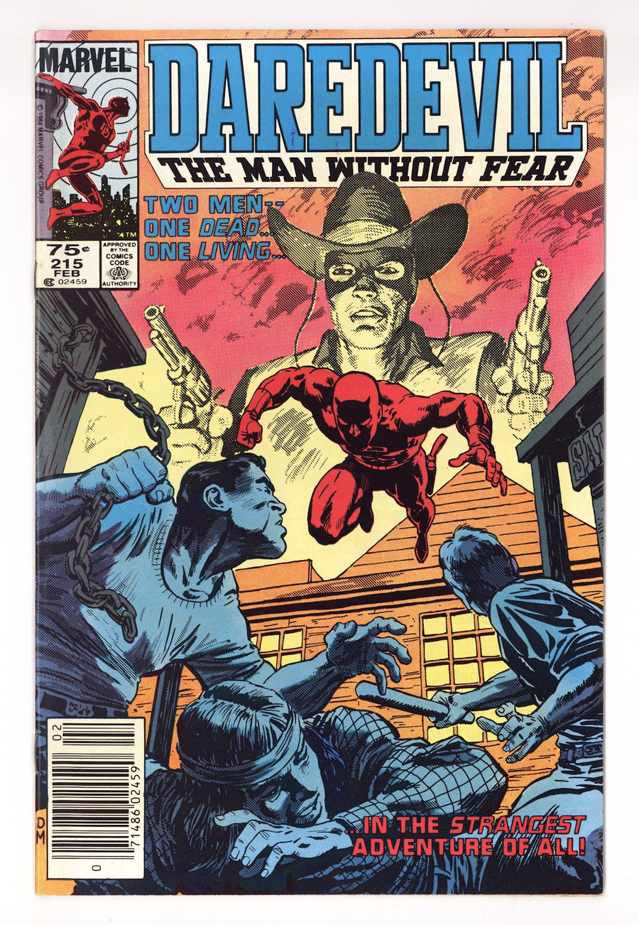Daredevil Vol 1 215  Mid Grade   (1985)   Canadian Price Variant