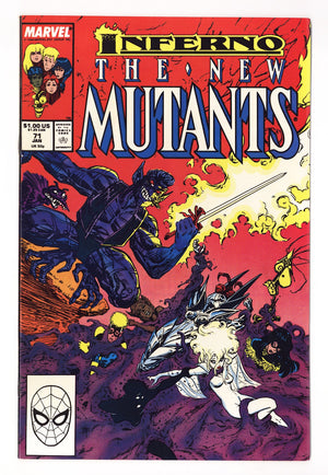 The New Mutants Vol 1 71 High Grade (1989) Direct