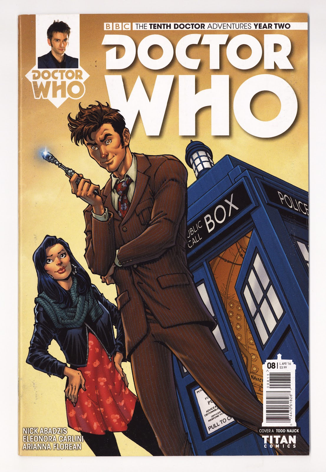 Doctor Who: The Tenth Doctor, Year Two   8  High Grade   (2016)      