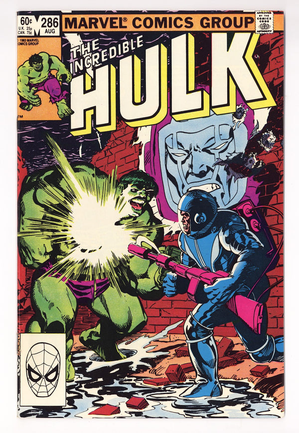 The Incredible Hulk Vol 1 286  High Grade   (1983)