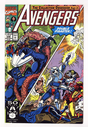 The Avengers Vol 1 336 High Grade (1991)