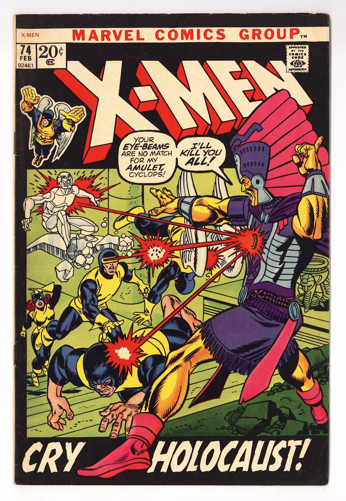 The X-Men Vol 1 74 VG+ (4.5) (1972) 