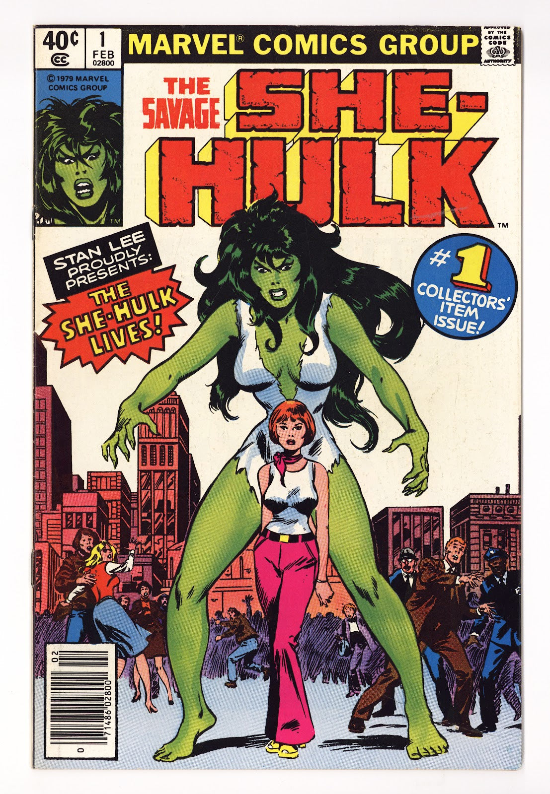 The Savage She-Hulk Vol 1 1 VF- (7.5) (1980) Newsstand 