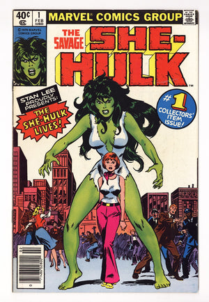 The Savage She-Hulk Vol 1 1 VF- (7.5) (1980) Newsstand