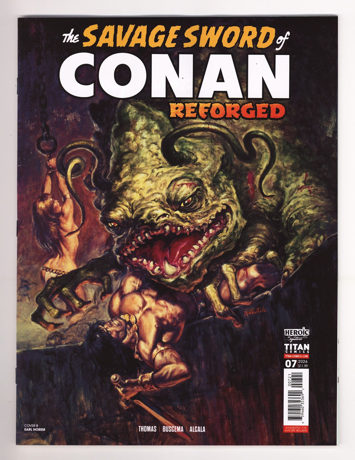 Savage Sword of Conan Reforged #7 (2026) Norem Variant