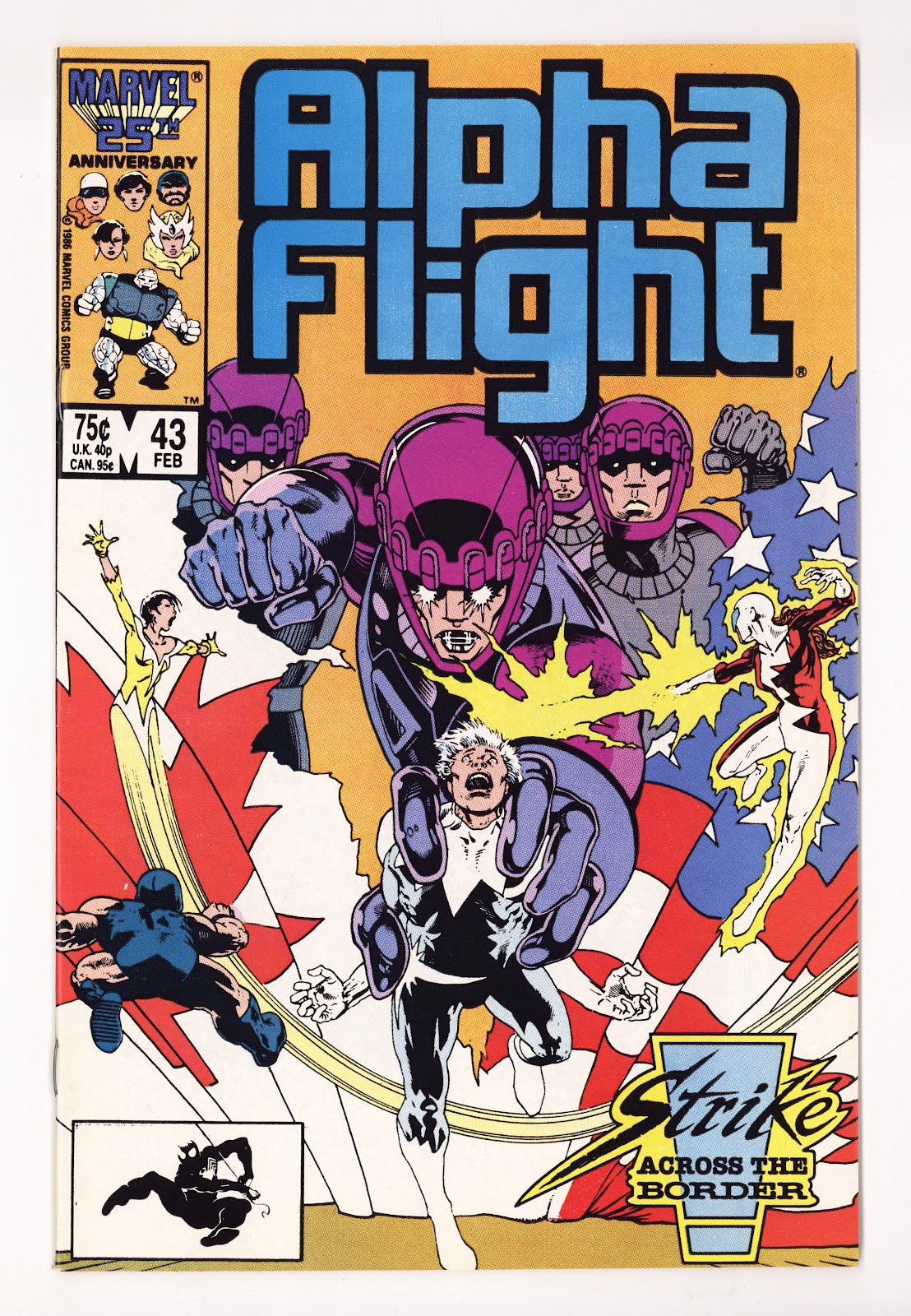 Alpha Flight Vol 1 43 High Grade (1987) Direct 